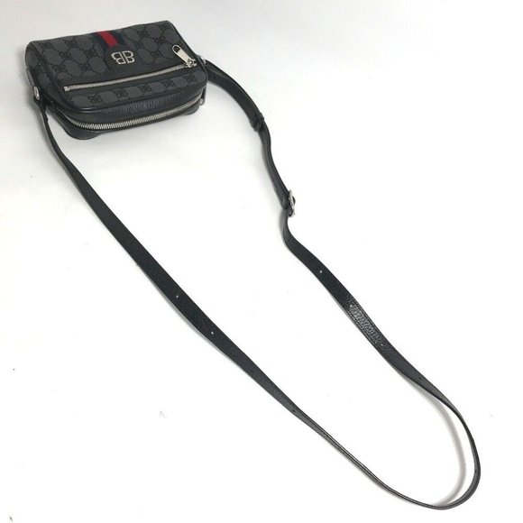 Authenticity Guarantee GUCCI 680128 Balenciaga collab Hacker Project GG Poch - Picture 7 of 12